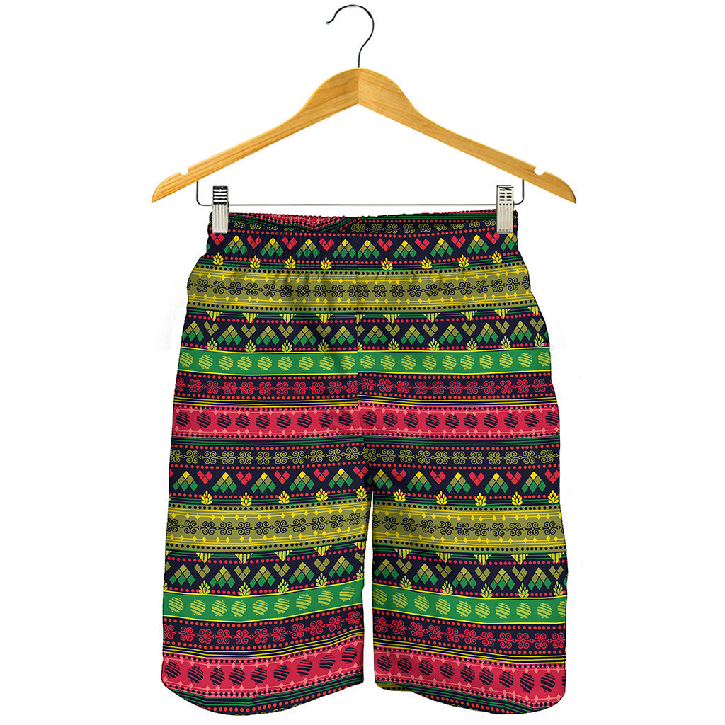 Native Indian Tribal Pattern Print Men's Shorts