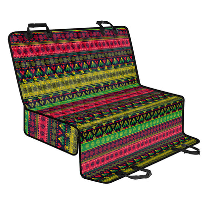 Native Indian Tribal Pattern Print Pet Car Back Seat Cover