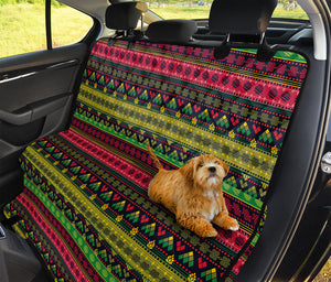 Native Indian Tribal Pattern Print Pet Car Back Seat Cover