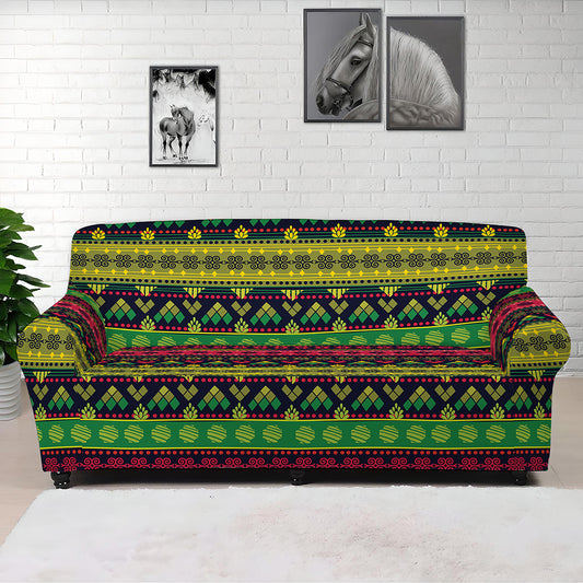 Native Indian Tribal Pattern Print Sofa Cover