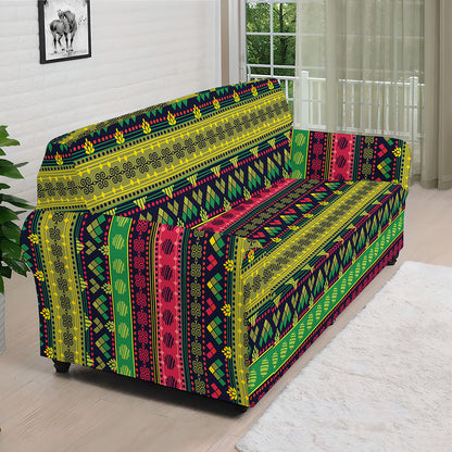 Native Indian Tribal Pattern Print Sofa Cover