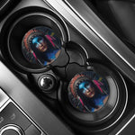 Native Indian Woman Portrait Print Car Coasters