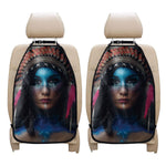 Native Indian Woman Portrait Print Car Seat Organizers