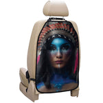 Native Indian Woman Portrait Print Car Seat Organizers