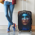 Native Indian Woman Portrait Print Luggage Cover