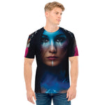 Native Indian Woman Portrait Print Men's T-Shirt