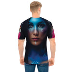 Native Indian Woman Portrait Print Men's T-Shirt