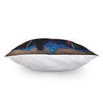 Native Indian Woman Portrait Print Pillow Cover