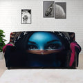 Native Indian Woman Portrait Print Sofa Cover