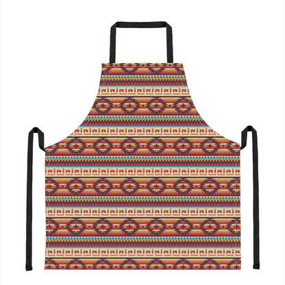 Native Inspired Pattern Print Apron