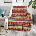 Native Inspired Pattern Print Blanket