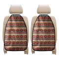 Native Inspired Pattern Print Car Seat Organizers
