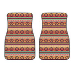 Native Inspired Pattern Print Front Car Floor Mats