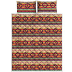 Native Inspired Pattern Print Quilt Bed Set