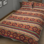 Native Inspired Pattern Print Quilt Bed Set