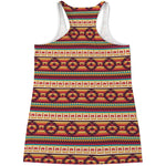 Native Inspired Pattern Print Women's Racerback Tank Top