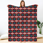 Native Navajo Pattern Print Blanket