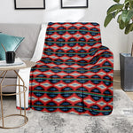 Native Navajo Pattern Print Blanket