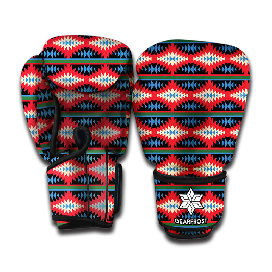 Native Navajo Pattern Print Boxing Gloves