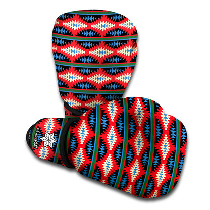Native Navajo Pattern Print Boxing Gloves