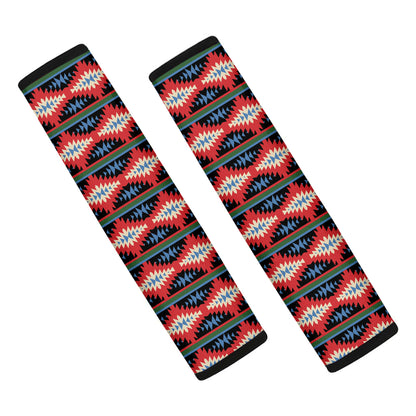 Native Navajo Pattern Print Car Seat Belt Covers