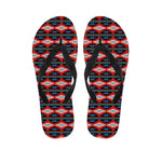 Native Navajo Pattern Print Flip Flops