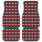 Native Navajo Pattern Print Front and Back Car Floor Mats