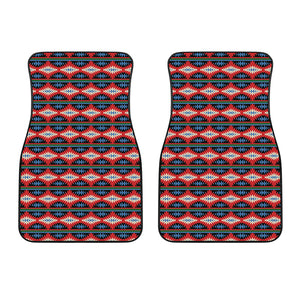 Native Navajo Pattern Print Front Car Floor Mats