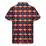 Native Navajo Pattern Print Men's Short Sleeve Shirt