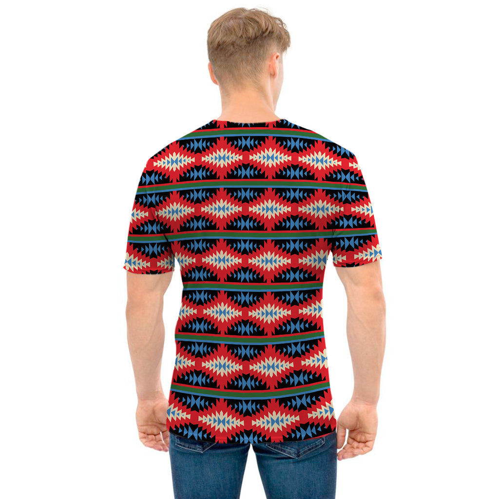 Native Navajo Pattern Print Men's T-Shirt