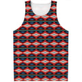 Native Navajo Pattern Print Men's Tank Top