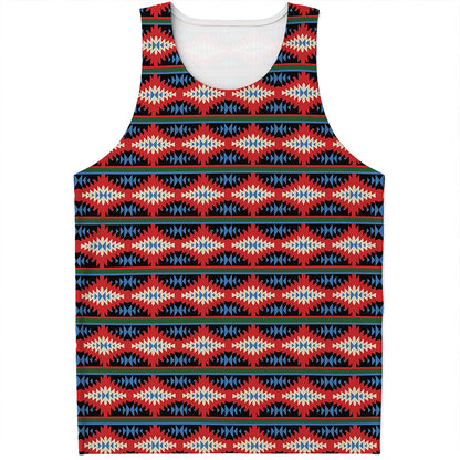 Native Navajo Pattern Print Men's Tank Top