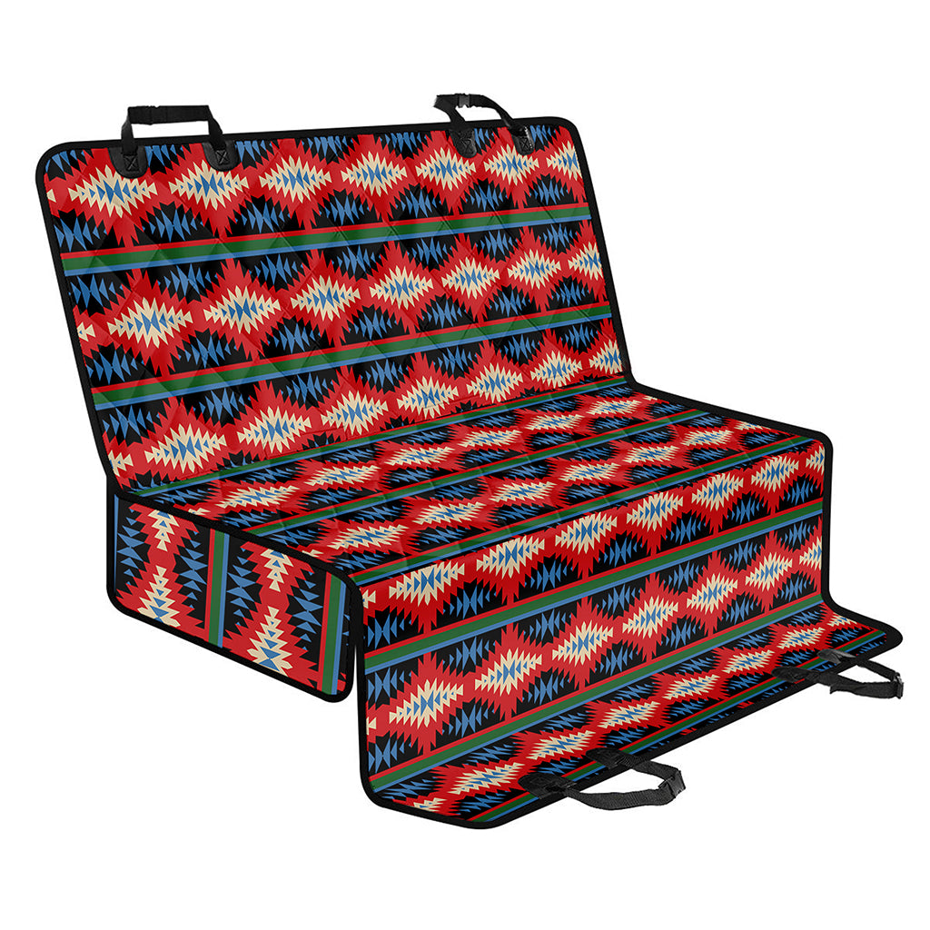 Native Navajo Pattern Print Pet Car Back Seat Cover