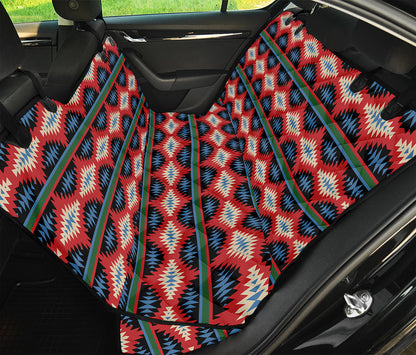 Native Navajo Pattern Print Pet Car Back Seat Cover