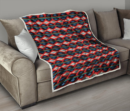 Native Navajo Pattern Print Quilt