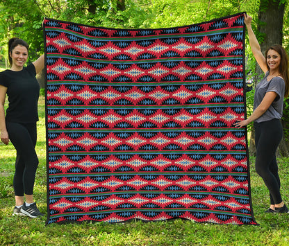 Native Navajo Pattern Print Quilt