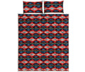 Native Navajo Pattern Print Quilt Bed Set