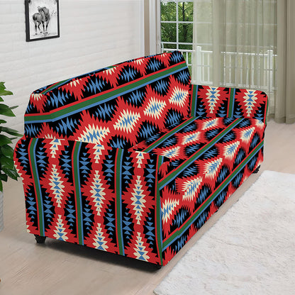 Native Navajo Pattern Print Sofa Cover