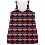 Native Navajo Pattern Print Women's Racerback Tank Top