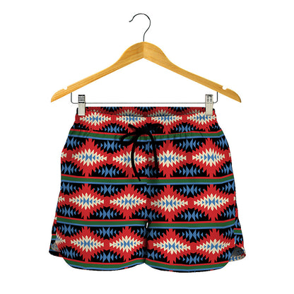 Native Navajo Pattern Print Women's Shorts