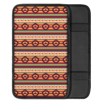 Native Pendleton Inspired Pattern Print Car Center Console Cover