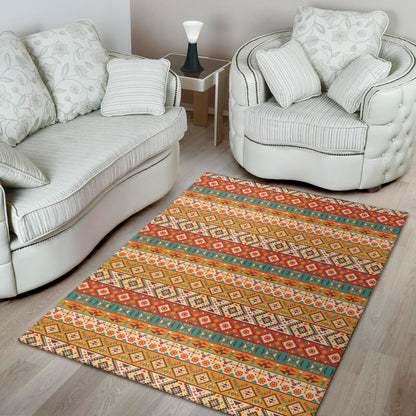 Native Pendleton Navajo Pattern Print Area Rug