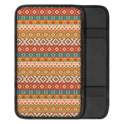 Native Pendleton Navajo Pattern Print Car Center Console Cover