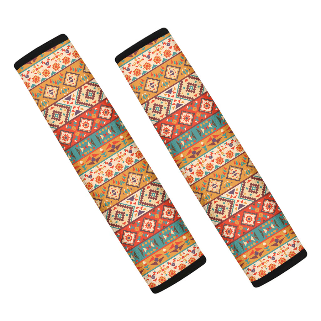 Native Pendleton Navajo Pattern Print Car Seat Belt Covers