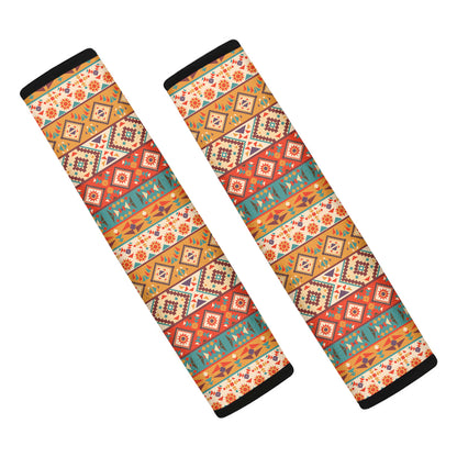 Native Pendleton Navajo Pattern Print Car Seat Belt Covers