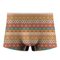 Navajo Native Pattern Print Men's Boxer Briefs
