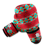 Native Southwestern Pattern Print Boxing Gloves