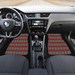 Native Southwestern Pattern Print Front Car Floor Mats