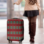 Native Southwestern Pattern Print Luggage Cover