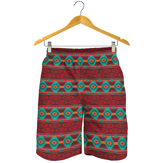 Native Southwestern Pattern Print Men's Shorts